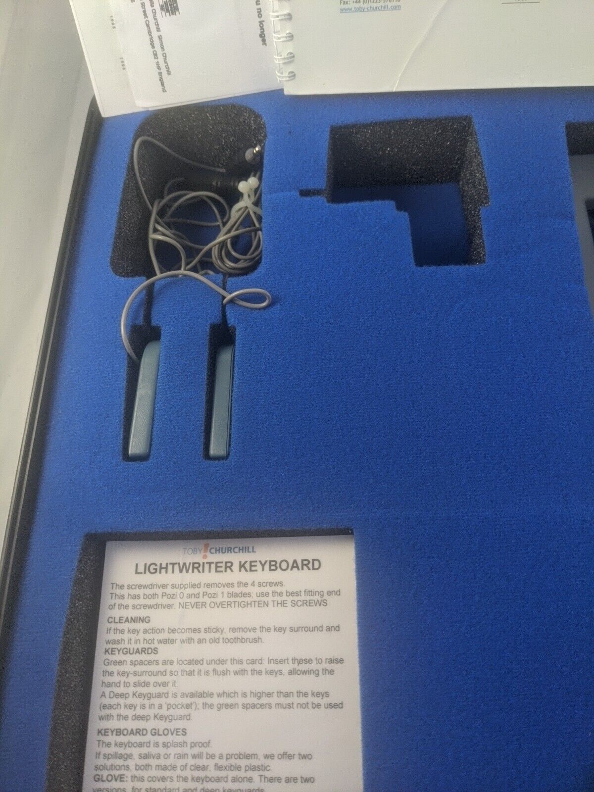 Toby Churchill SL87M Lightwriter - Speech Assistance Device - Complete