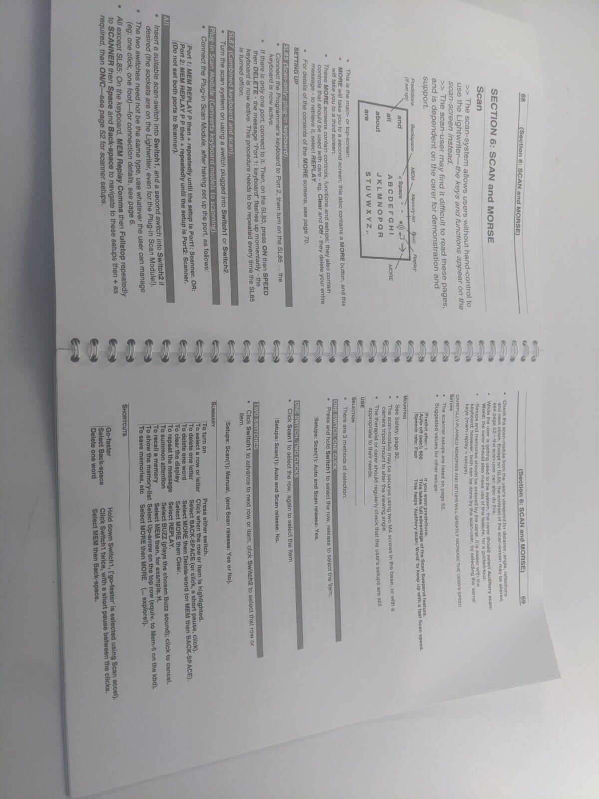 Toby Churchill SL87M Lightwriter - Speech Assistance Device - Complete