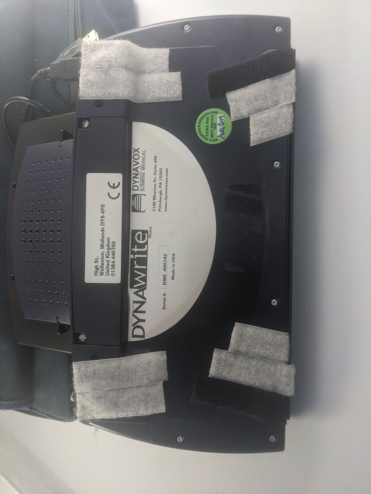 DynaVox Dynawrite Lightwriter Device - Complete with USB Function Keyboard