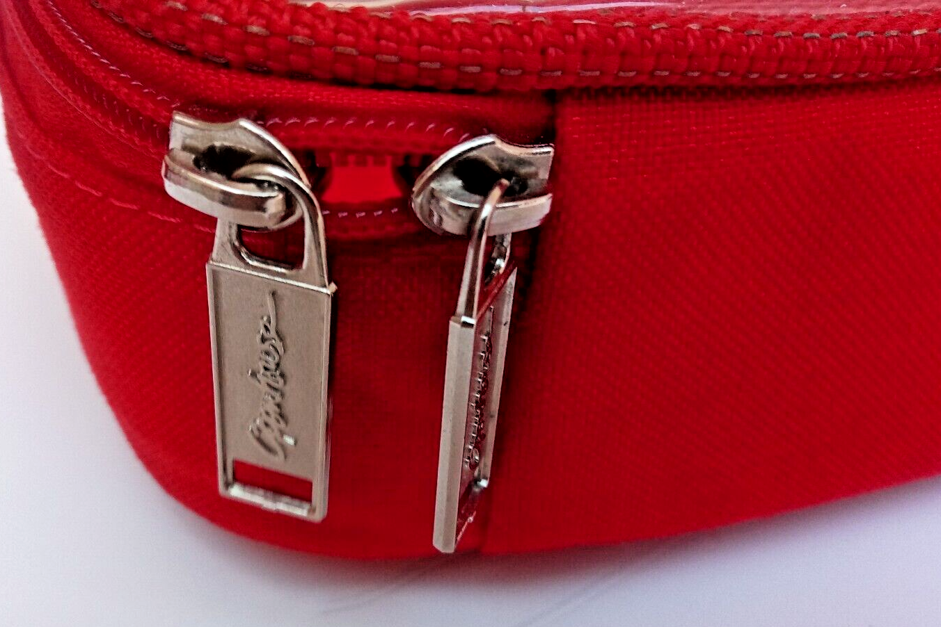 OpenHouse OH Medical Red Large Pouch 33cm x 12cm x 8cm, Transparent lid