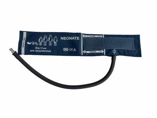 Reusable Non-invasive BP Cuff - Compatible HP Neonate NIBP Cuff 6-11cm with Connector