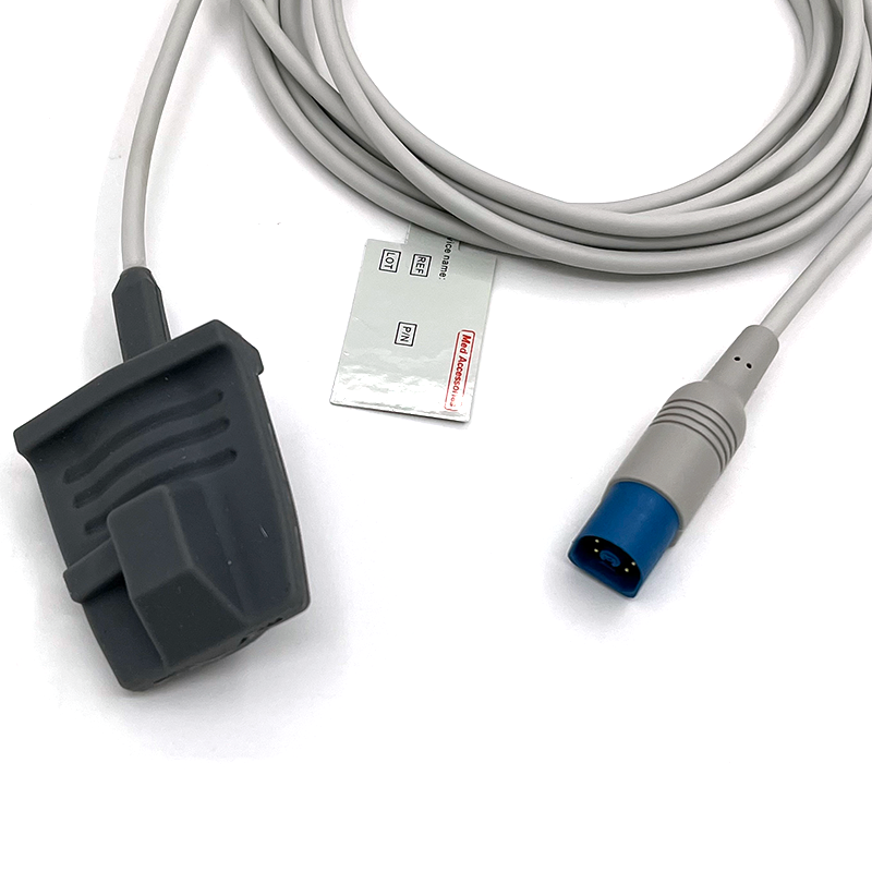 Compatible HP Reusable SpO2 Sensor 8-pin Adult Soft