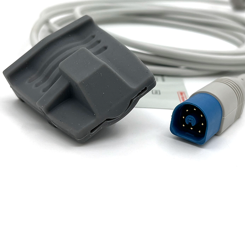 Compatible HP Reusable SpO2 Sensor 8-pin Adult Soft