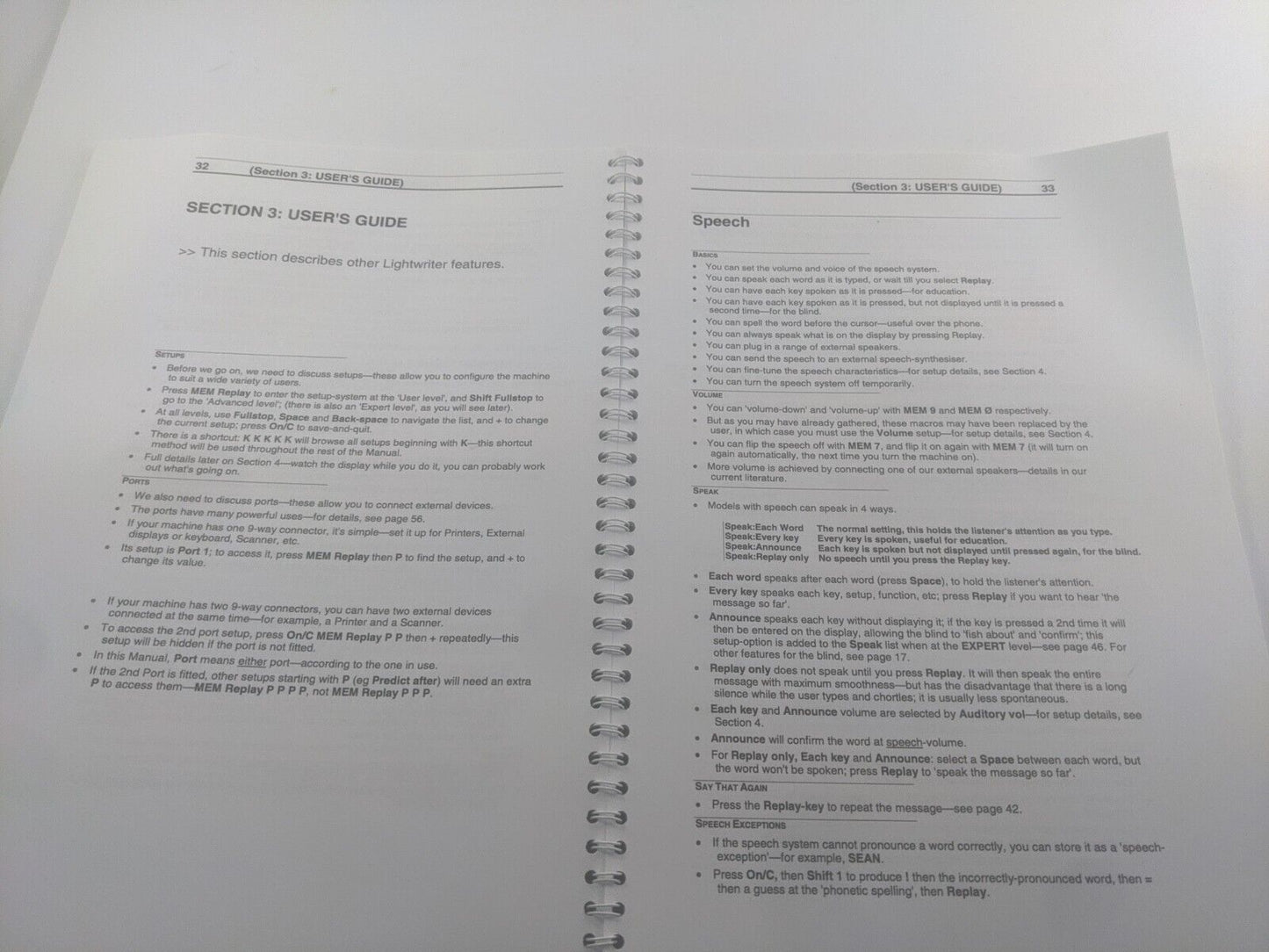 Toby Churchill SL87M Lightwriter - Speech Assistance Device - Complete