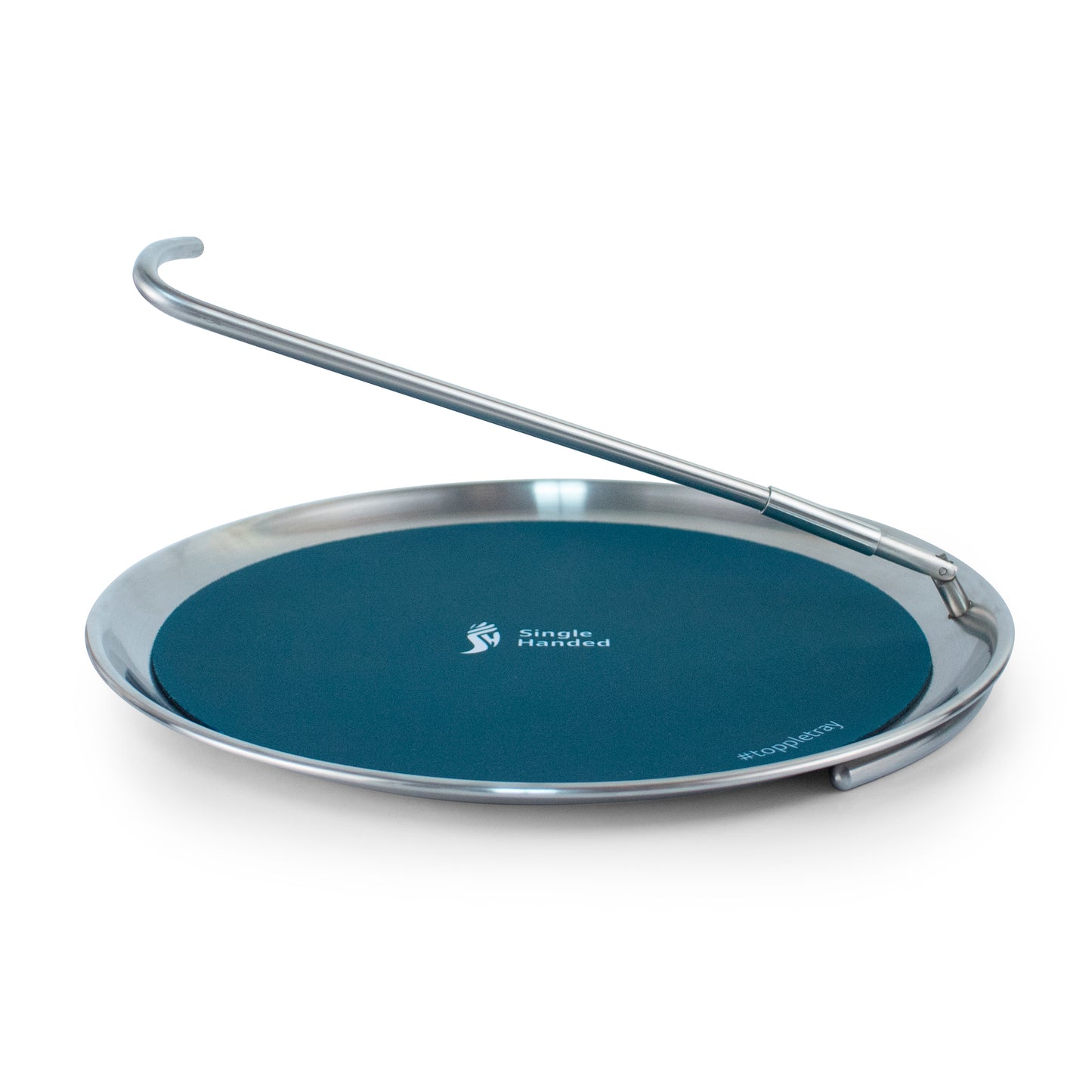 Topple Tray single-handed serving tray