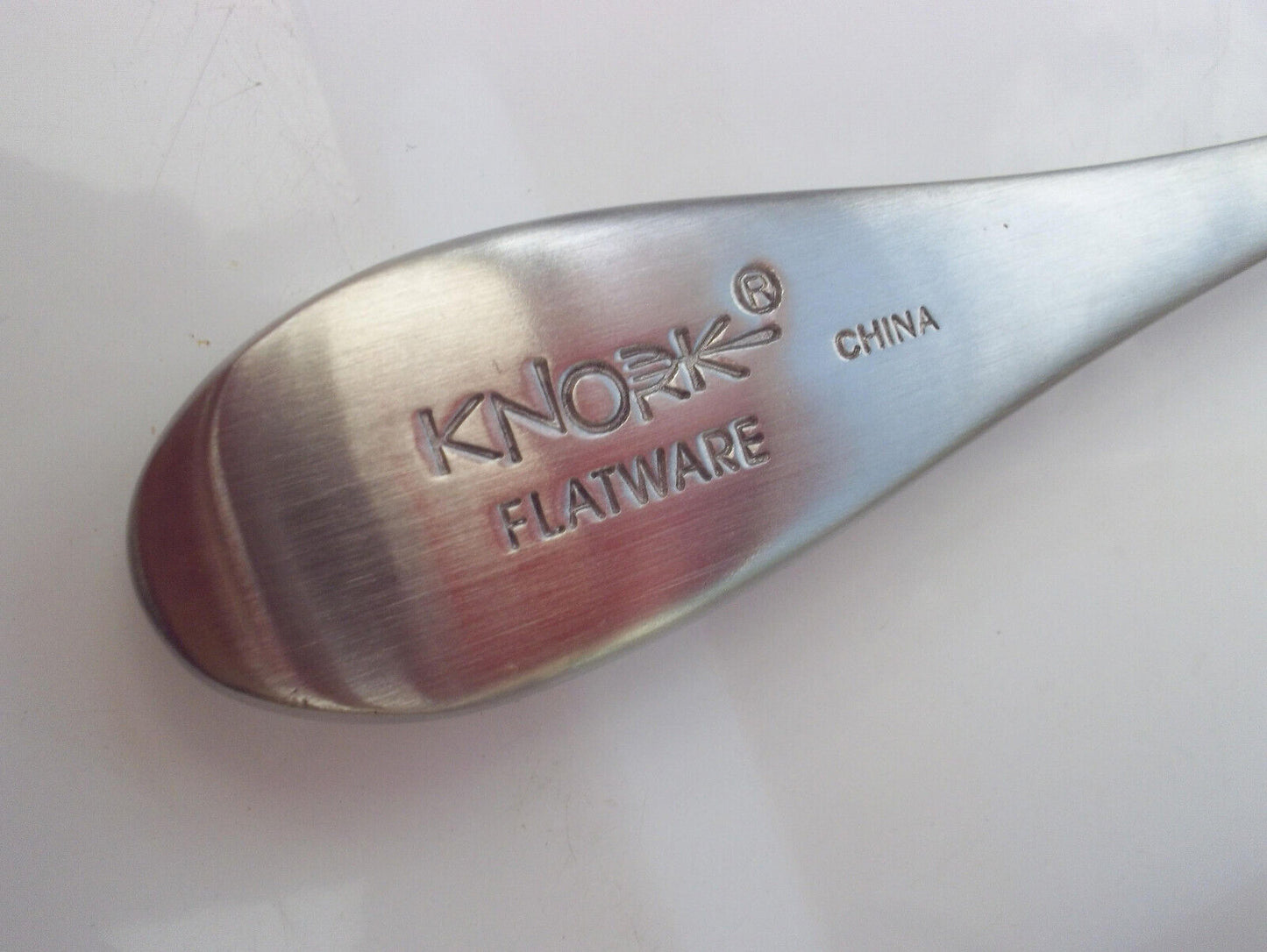 Knork Original Stainless Steel Soup Spoons 6 Piece Set