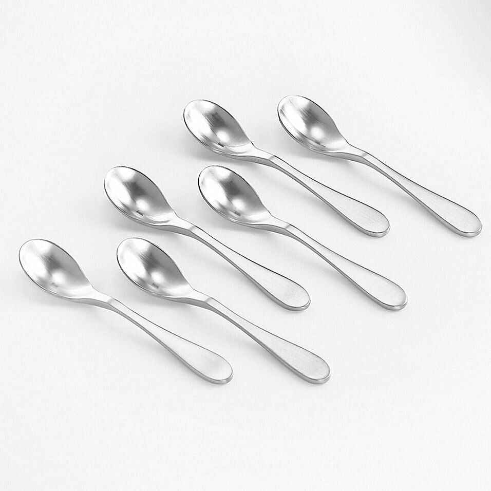 Knork Original Stainless Steel Soup Spoons 6 Piece Set