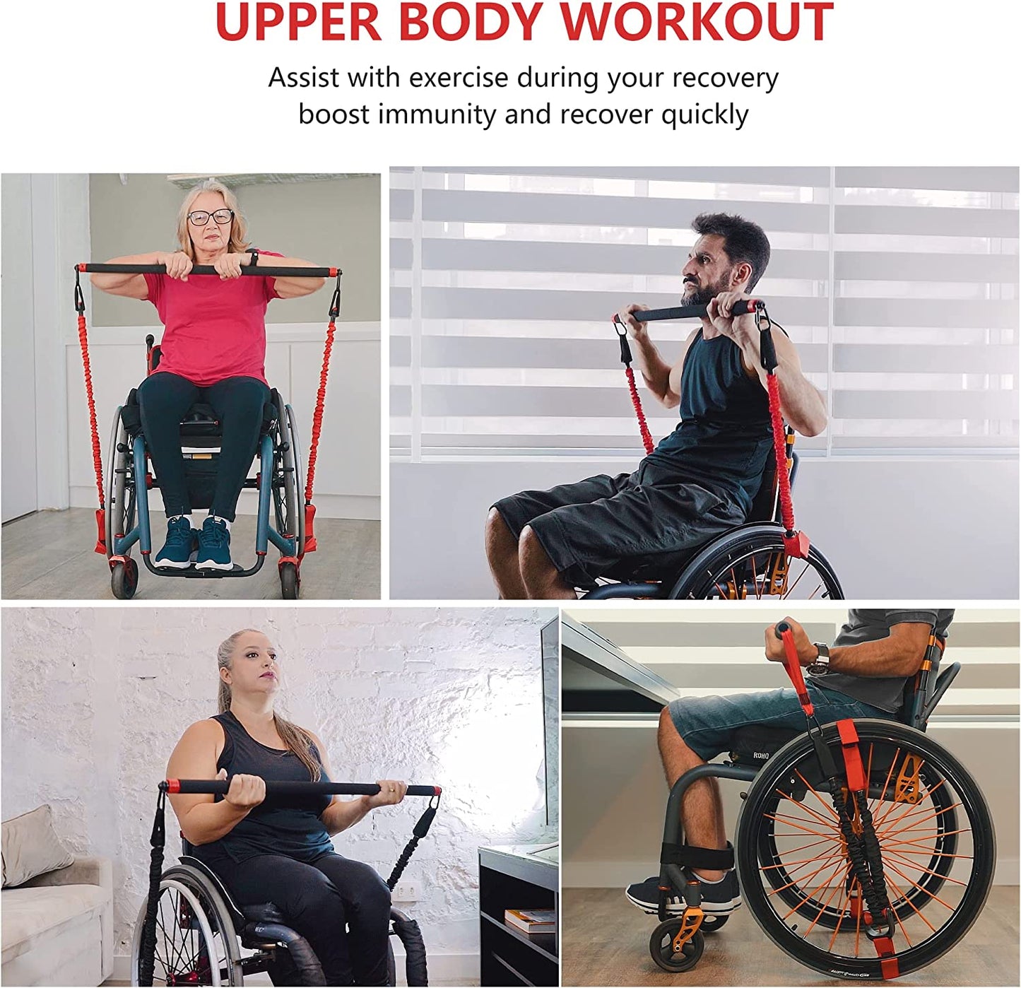 Fusion Wheel - all-in-one portable wheelchair gym