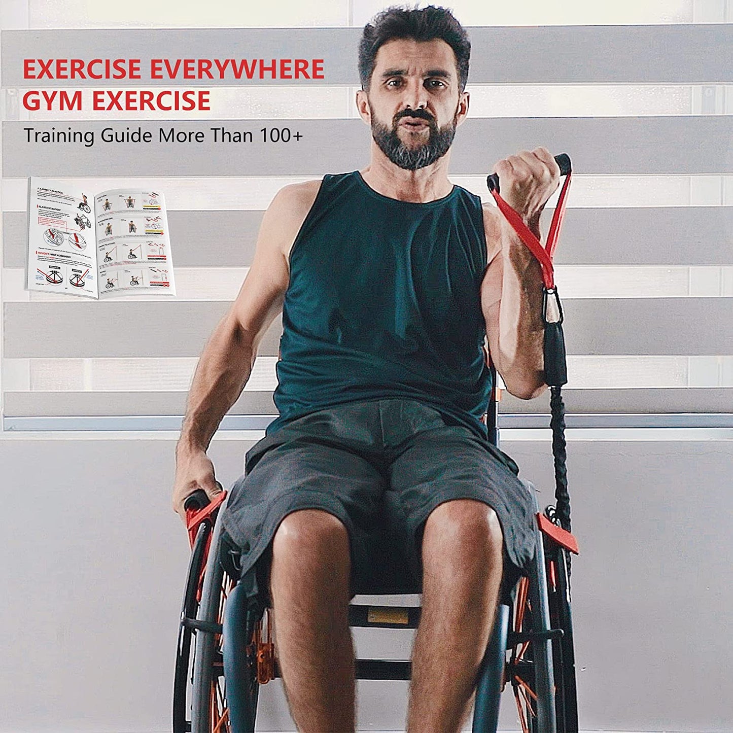 Fusion Wheel - all-in-one portable wheelchair gym