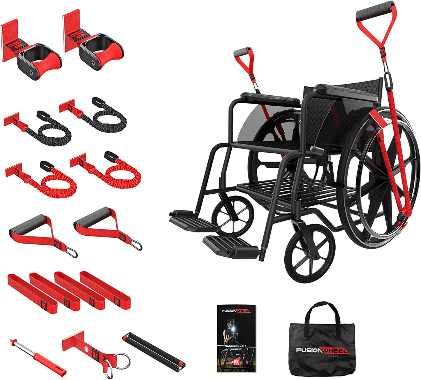 Fusion Wheel - all-in-one portable wheelchair gym