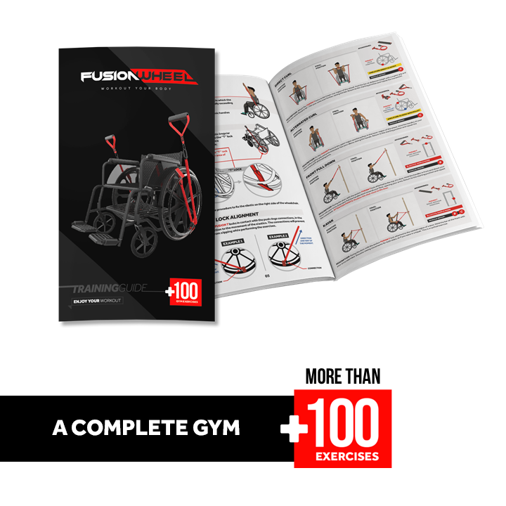 Fusion Wheel - all-in-one portable wheelchair gym