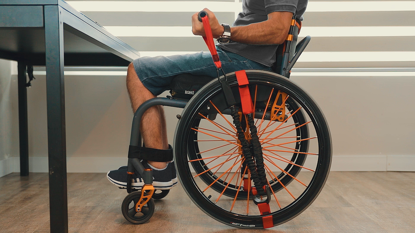Fusion Wheel - all-in-one portable wheelchair gym