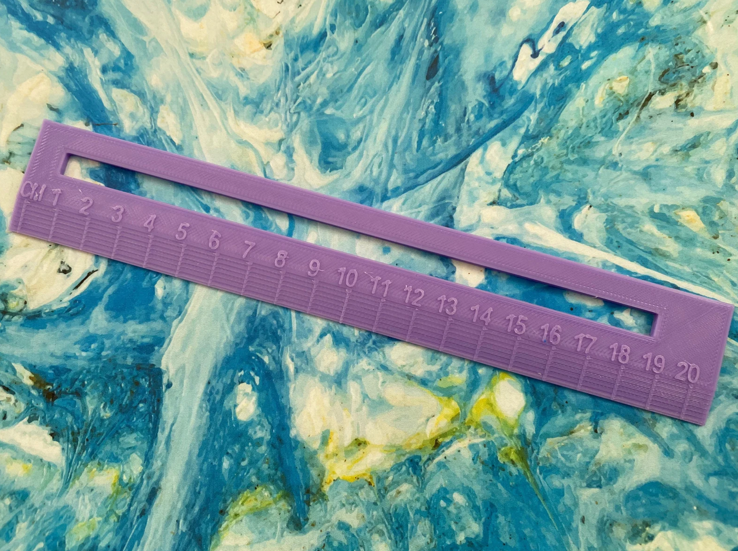 Dyslexia ruler reading aid
