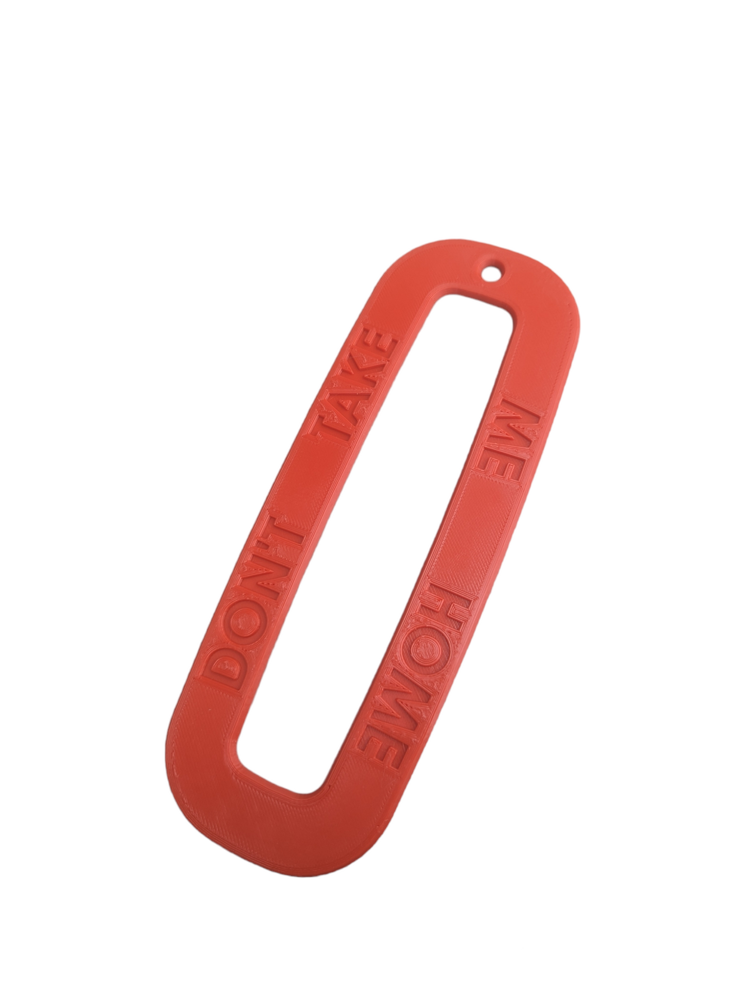 Don't Take Me Home! - extra large key fob for important keys