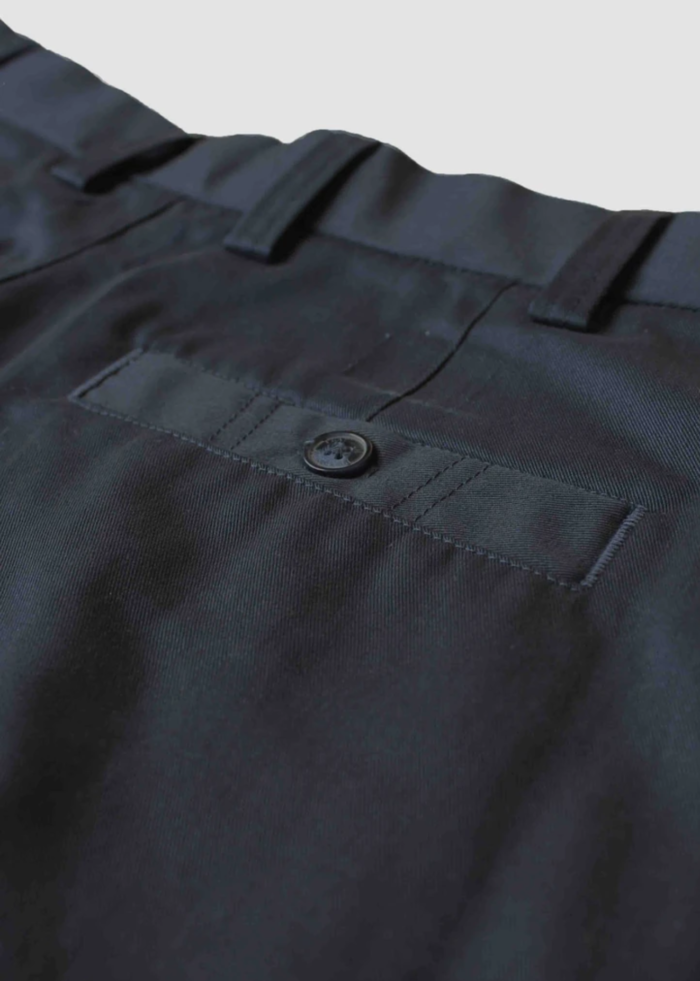 Men’s Seb straight fit velcro fastening pure cotton chino - Navy or Stone (Returns)