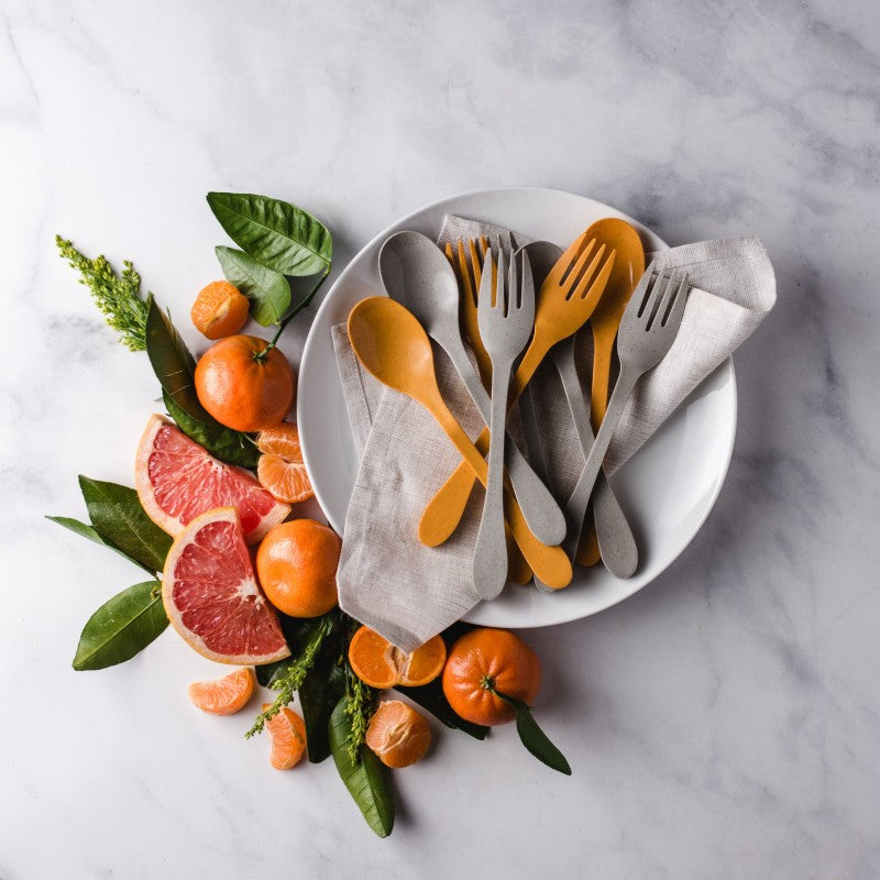 Knork eco-friendly fork and spoon 6 piece set