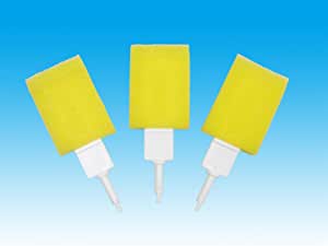 Replacement sponge tips for long handled foot brush (pack of 3)