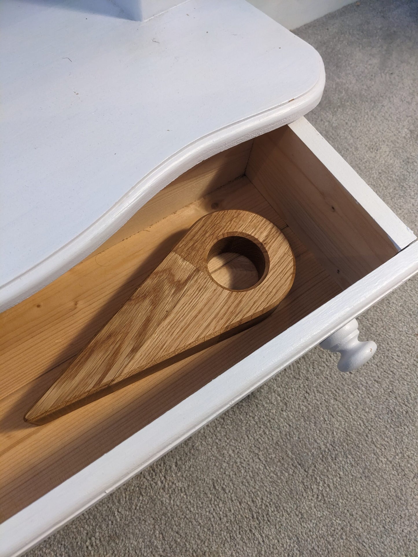 Bed wedge mattress lifter - Solid Oak