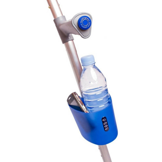 Buckingham crutch storage accessory