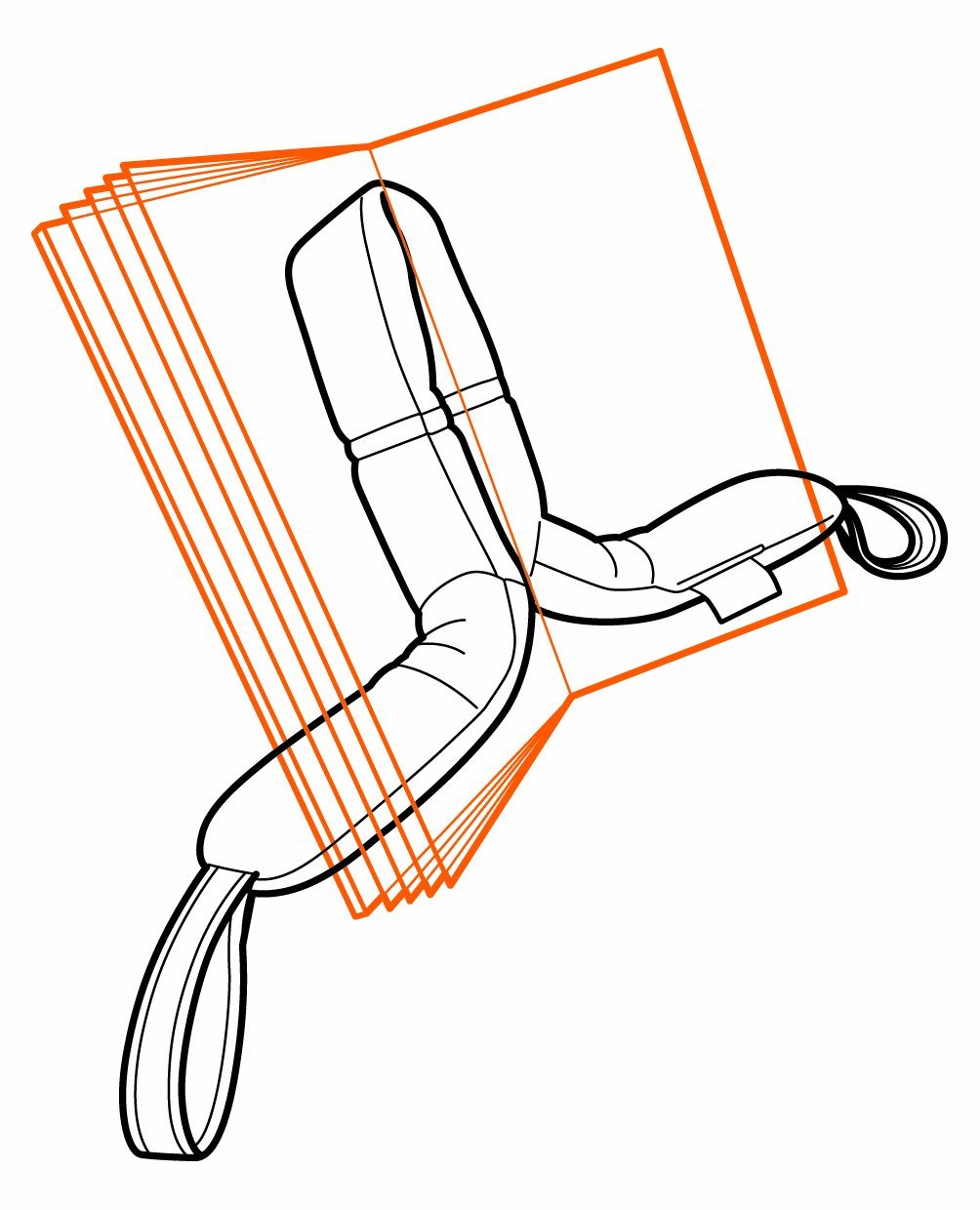 Trabasack Media Mount device stand
