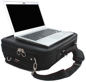 Trabasack Max wheelchair lap tray and bag