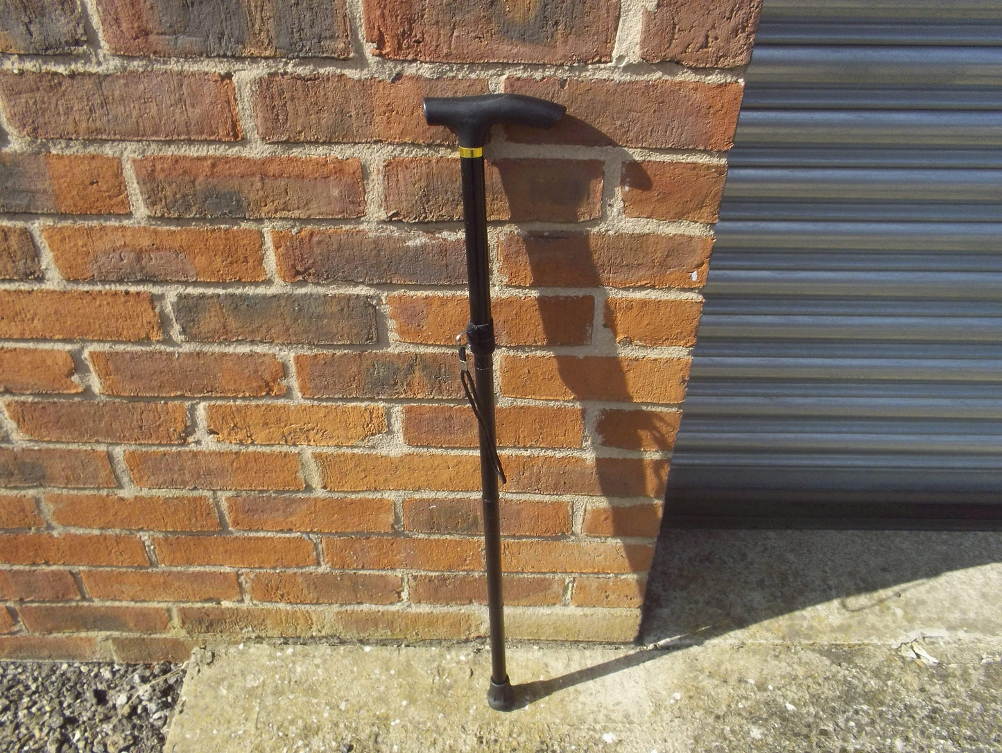 Walking Stick Adjustable Foldable with Wrist Strap