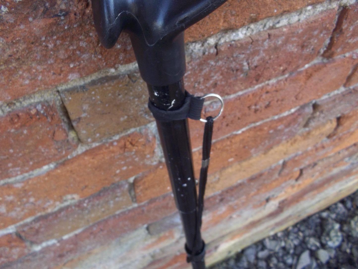 Right Handed Walking Stick Foldable with Wrist Strap