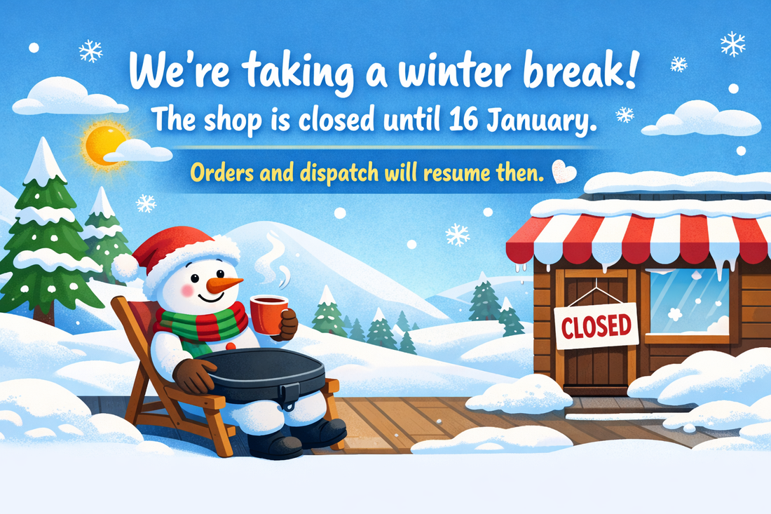 Shop closed for winter break