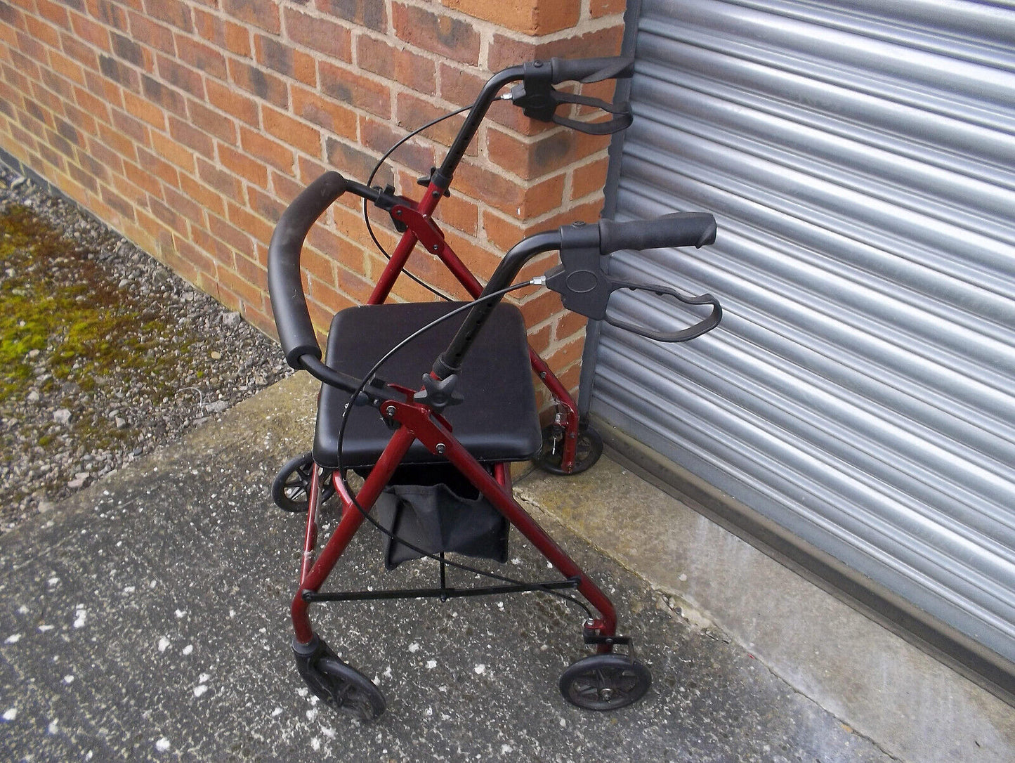 Care Co R8RD-59 R8 Aluminium Rollator 6" Wheels, Fold Up Removable Back Support