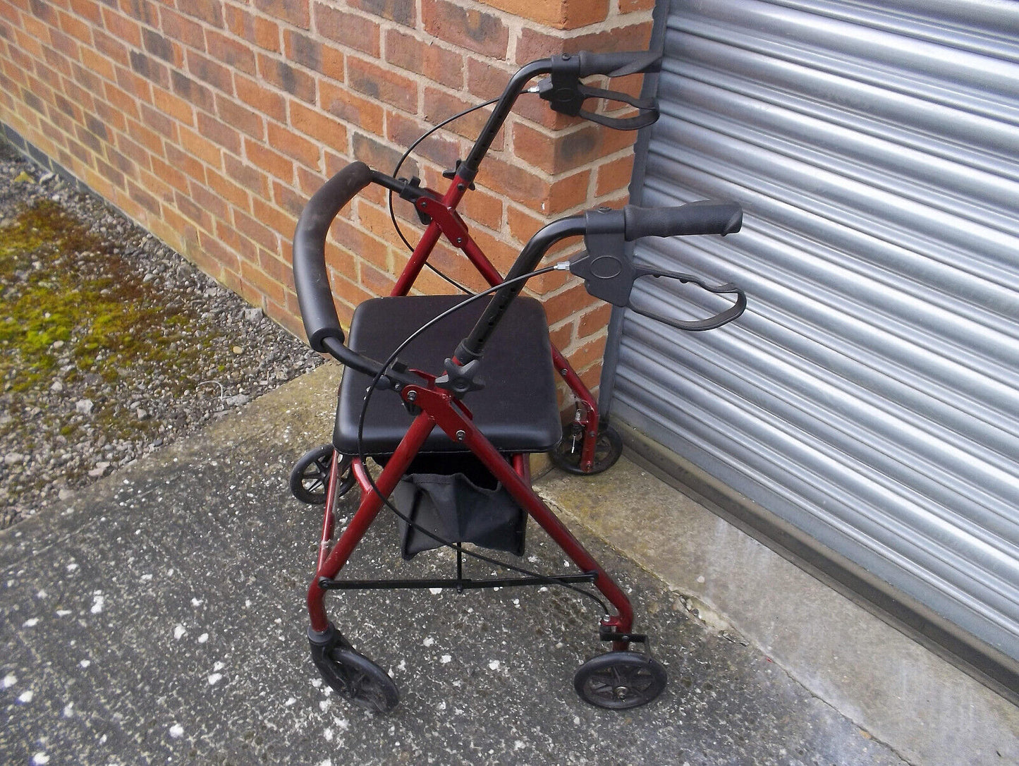 Care Co R8RD-59 R8 Aluminium Rollator 6" Wheels, Fold Up Removable Back Support