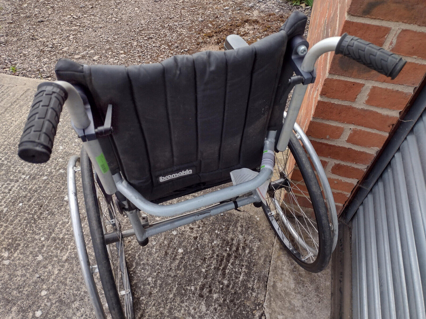 Bromakin Self-Propelled Manual Travel Wheelchair - Collapsable