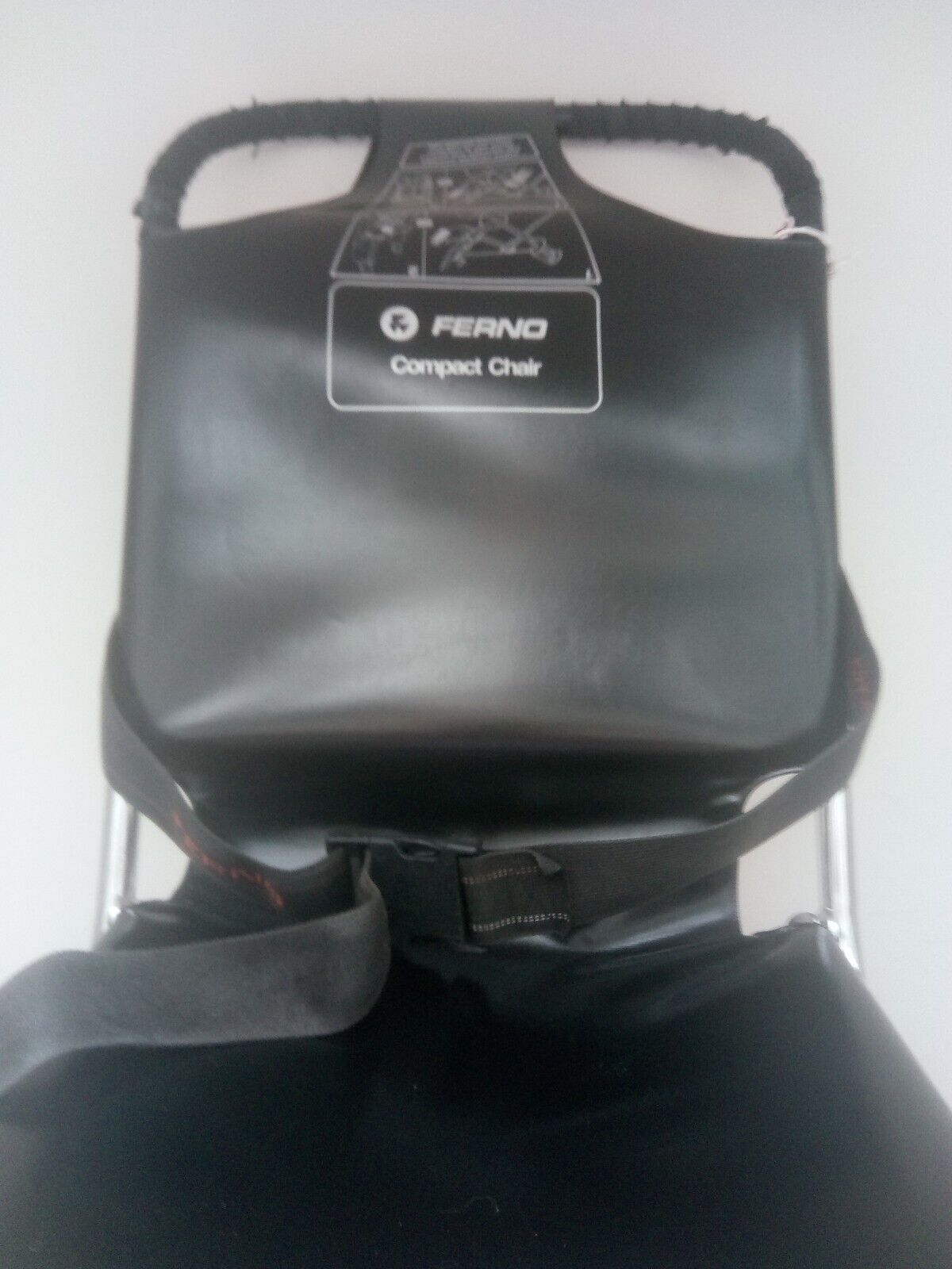 Ferno Compact Carry Chair Evacuation Evac Folding 2 Wheel Black