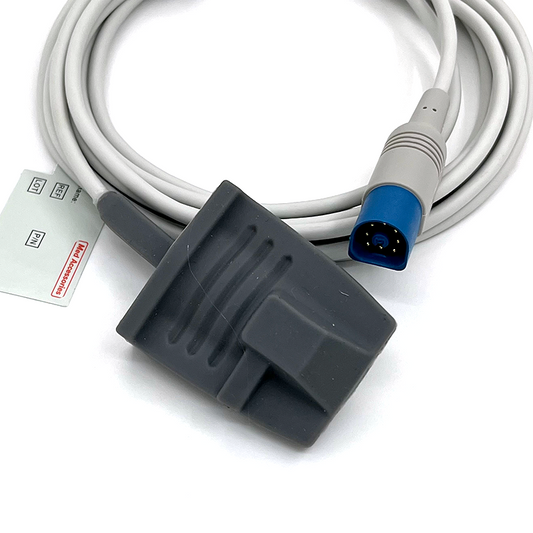 Compatible HP Reusable SpO2 Sensor 8-pin Adult Soft