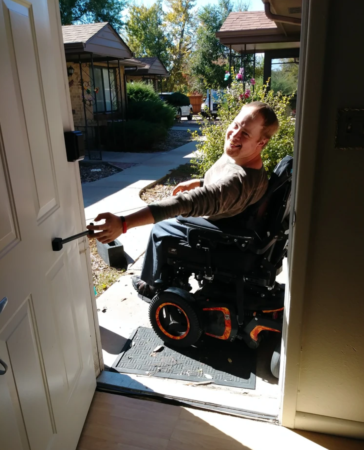 T-Pull Door Closer - Wheelchair Accessible Handle | Disabled Screw-Free Fitting