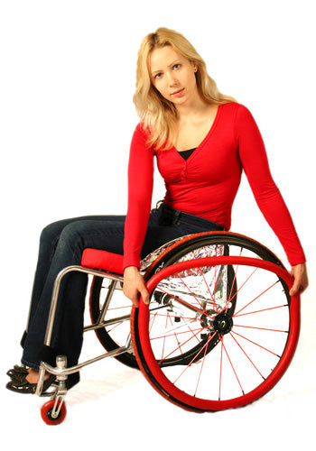 Ultra-grip wheelchair push rim covers