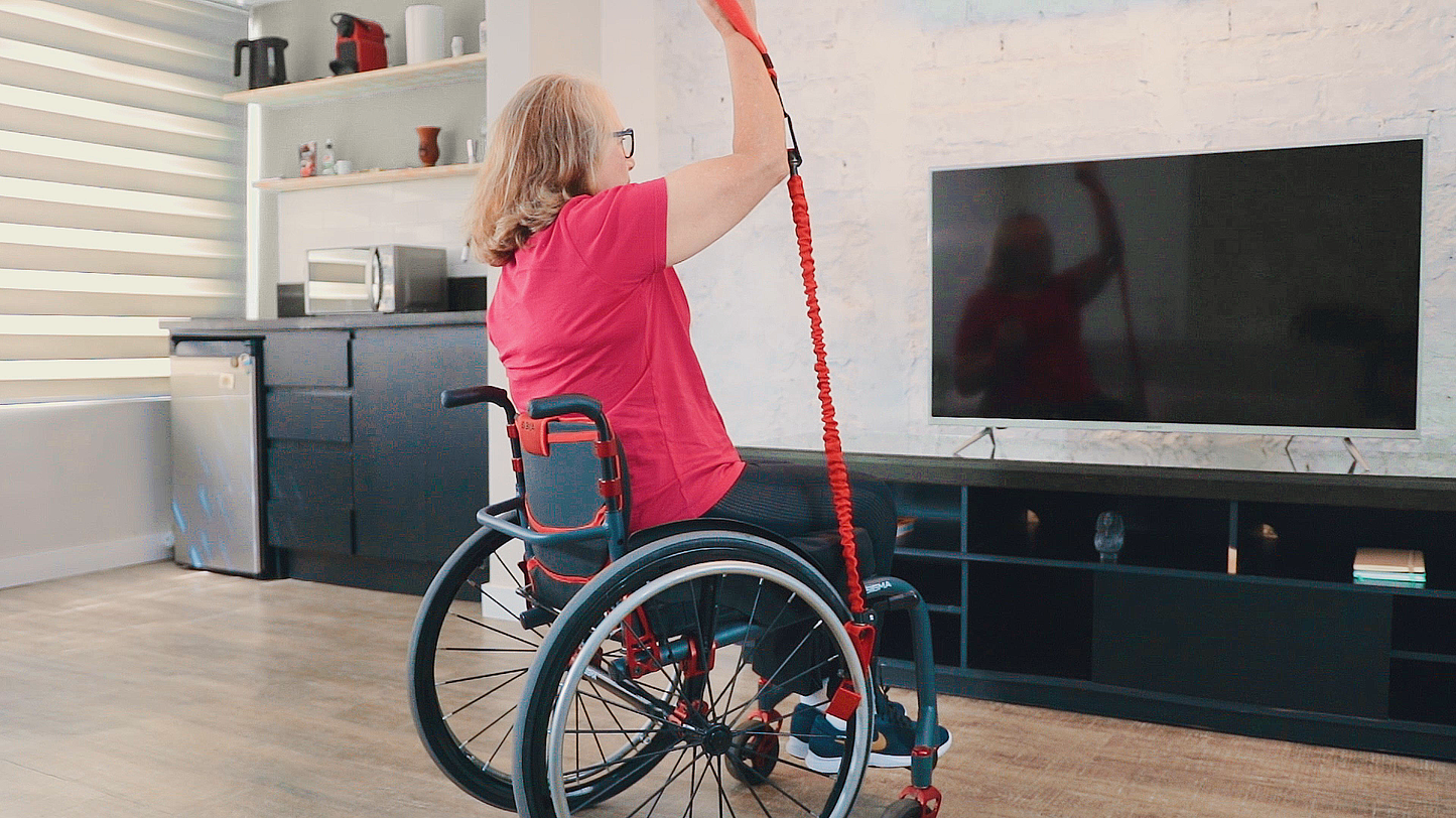 Fusion Wheel - all-in-one portable wheelchair gym