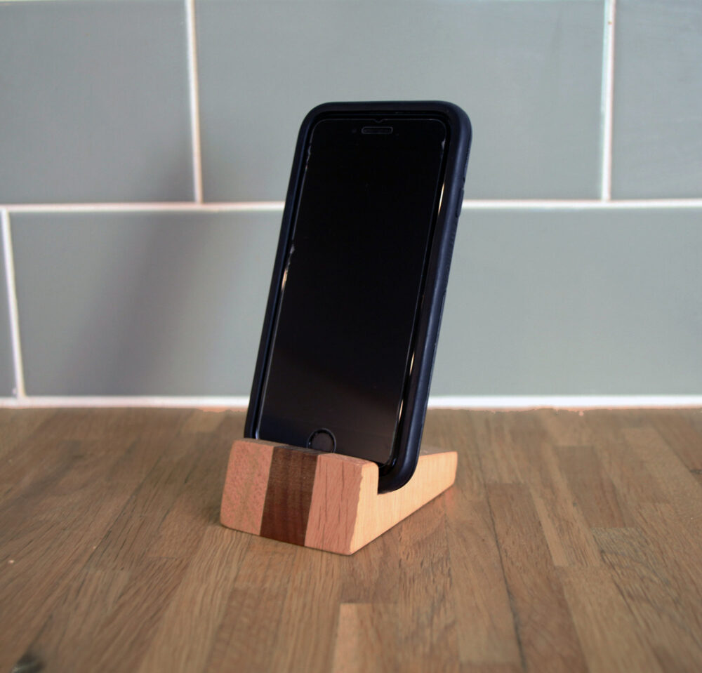 Phone Holder - Handmade, great for video calls or to assist people with disabilities - Griffin & Sinclair