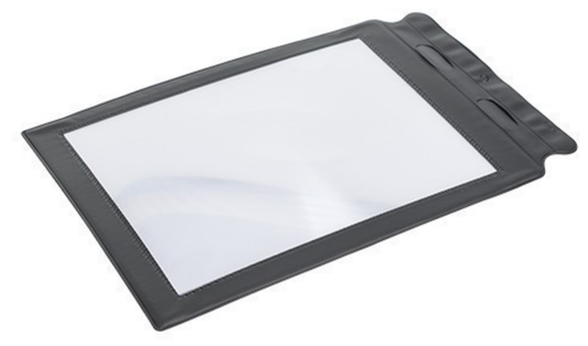 Book and newspaper magnifier