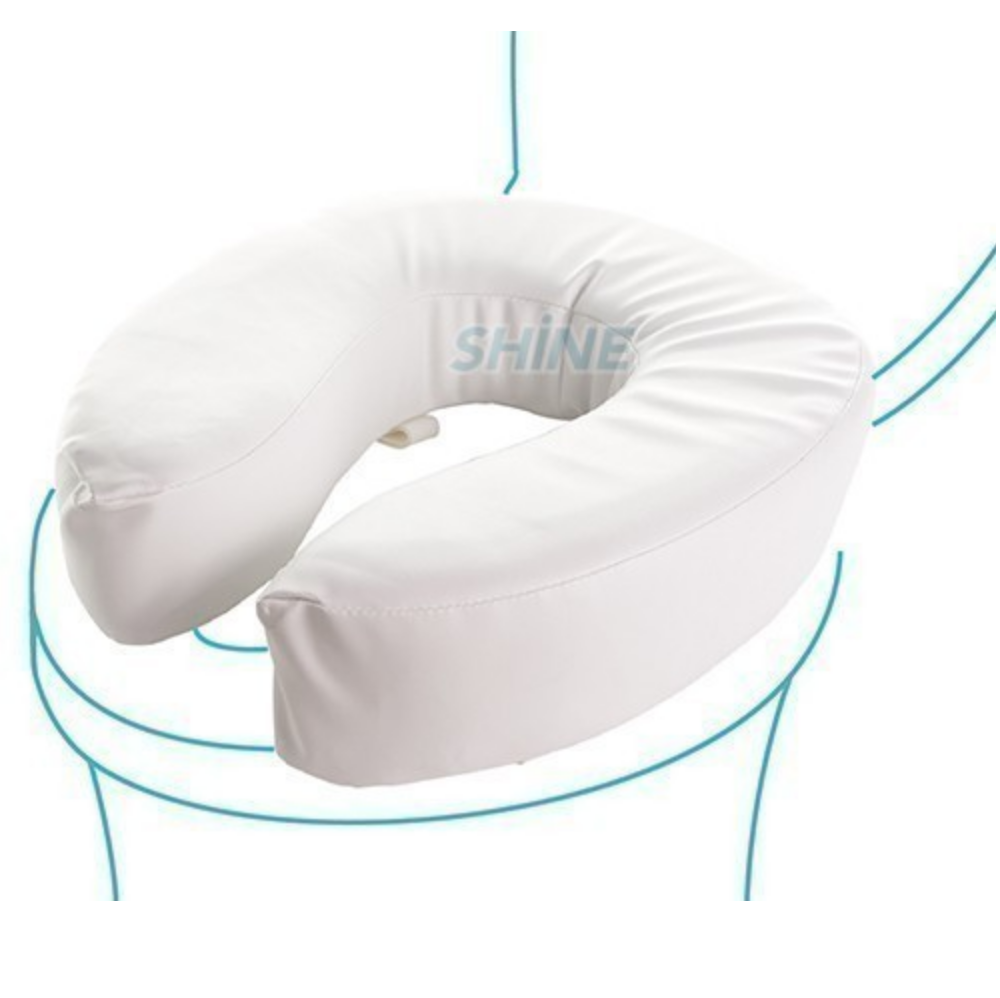 Soft raised toilet seat 4 inches
