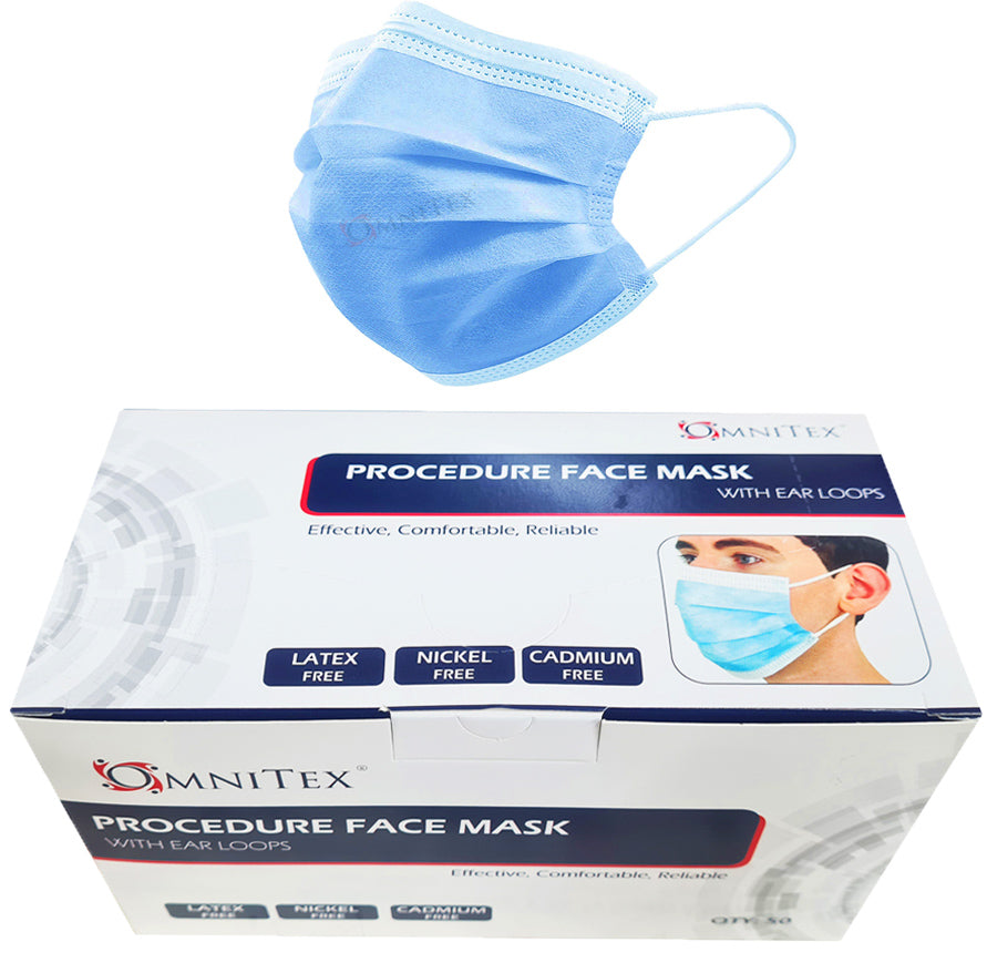 Type IIR medical grade disposable face masks box of 50 - CE certified