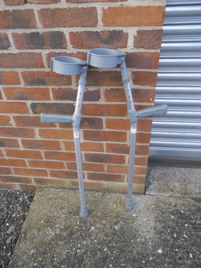 Pair of Double Adjustable Coopers Crutches